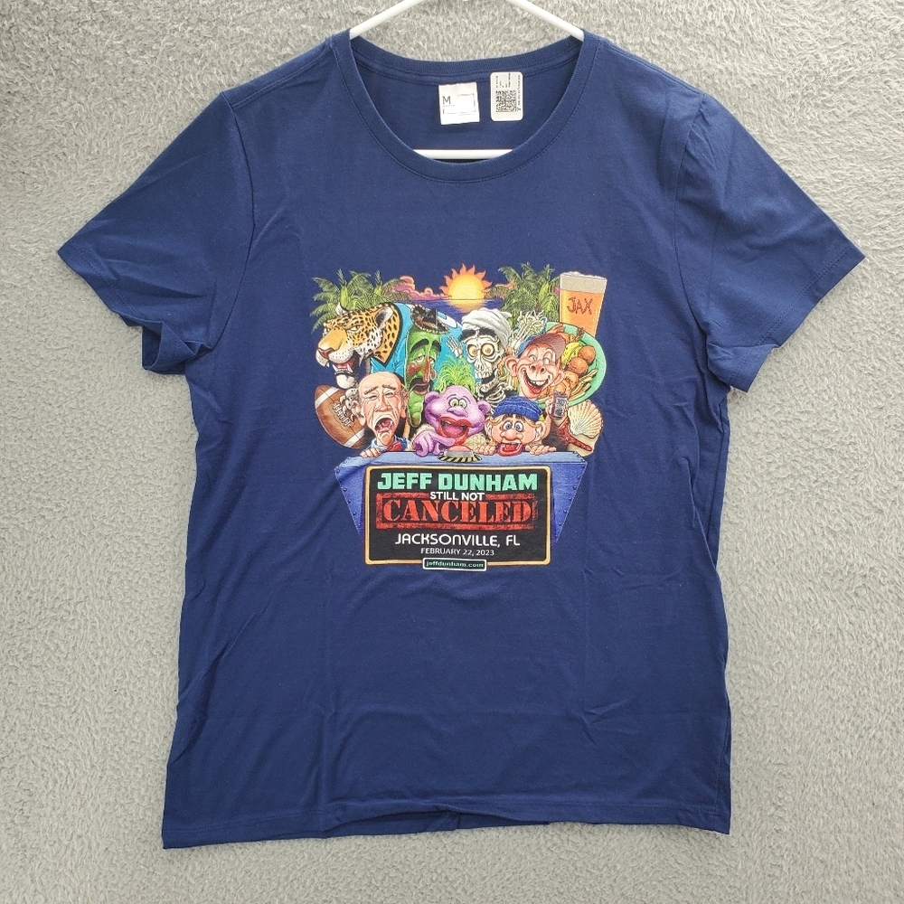 Jeff Dunham Comedian Comedy Tour Still Not Cancelled Louisville Ky Shirt Size M